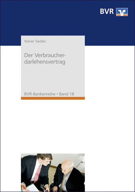 Produktbild: Siedler, R: Verbraucherdarlehensvertrag