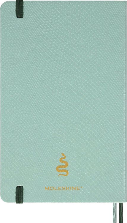 Produktbild: Moleskine Das Jahr der Schlange Bl&auml;tter Notizbuch, L/A5, fester Einband, liniert, mit Box