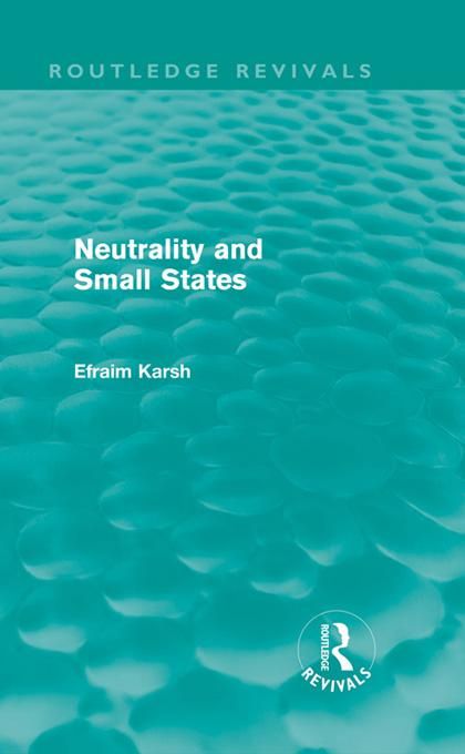 Produktbild: Neutrality and Small States