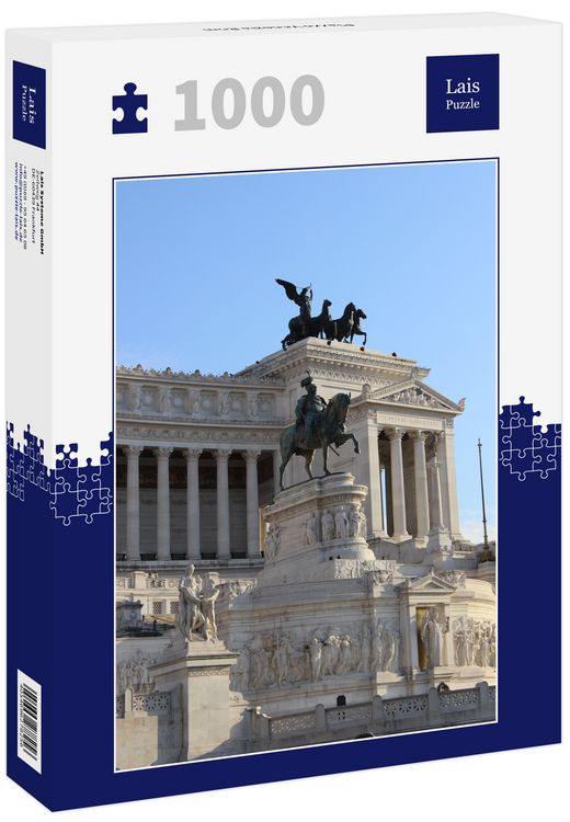 Puzzle 2000 Pezzi Piazza San Carlo Torino - Panorama Italia | Lais Puzzle Per Appassionati
