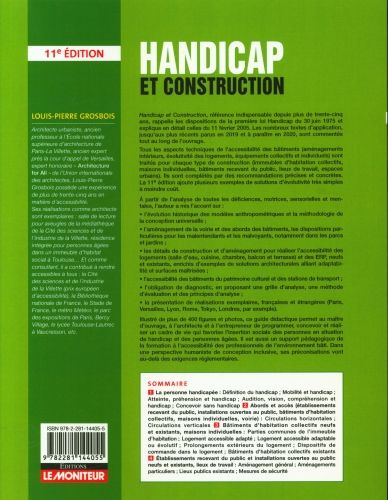 Produktbild: Handicap et construction : conception universelle de l'accessibilit&eacute;