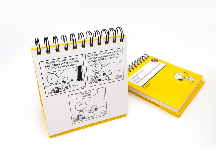 Produktbild: Peanuts. Freunde machen das Leben bunter (Tischaufsteller)