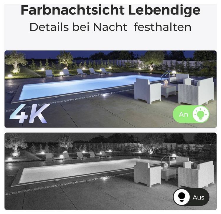 Produktbild: Reolink P334 LAN IP &Uuml;berwachungskamera 3840 x 2160 Pixel
