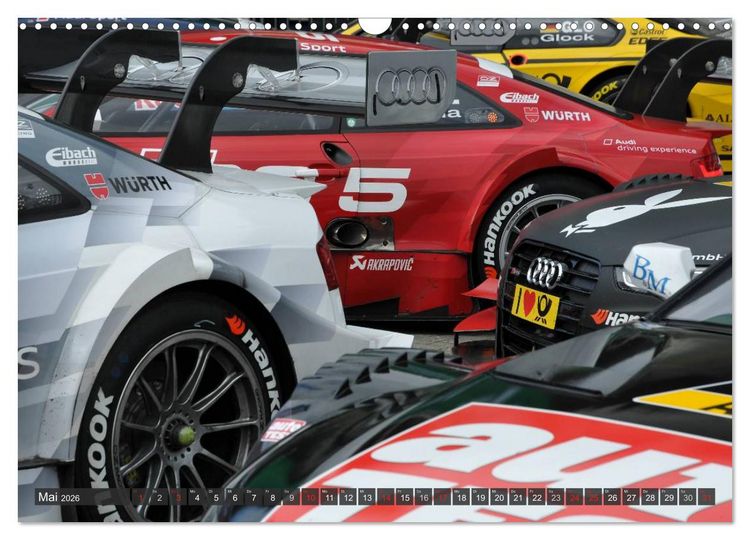 Produktbild: Motorsport - Impressionen (Wandkalender 2026 DIN A3 quer), CALVENDO Monatskalender