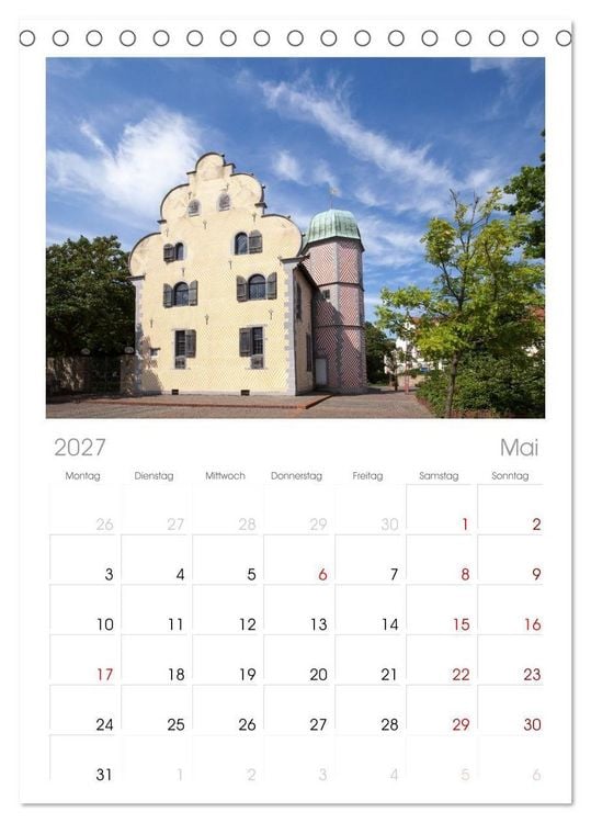 Produktbild: Tischplaner 2027 - Osnabr&uuml;ck - Momente einer Reise (A5 Tischkalender zum Aufstellen) CALVENDO