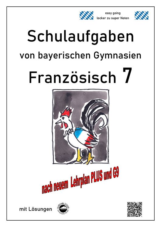 Produktbild: Franz&ouml;sisch 7 (nach D&eacute;couvertes 2) Schulaufgaben von bayerischen Gymnasien mit L&ouml;sungen G9 / LehrplanPLUS