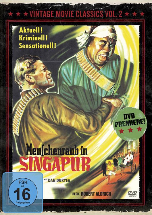 Produktbild: Menschenraub in Singapure - Vintage Movie Classics Volume 02 - Limitiert auf 1.000 St&uuml;ck