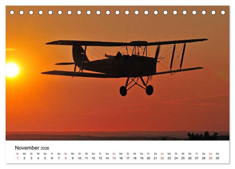 Produktbild: Best of Aviation (Tischkalender 2026 DIN A5 quer), CALVENDO Monatskalender