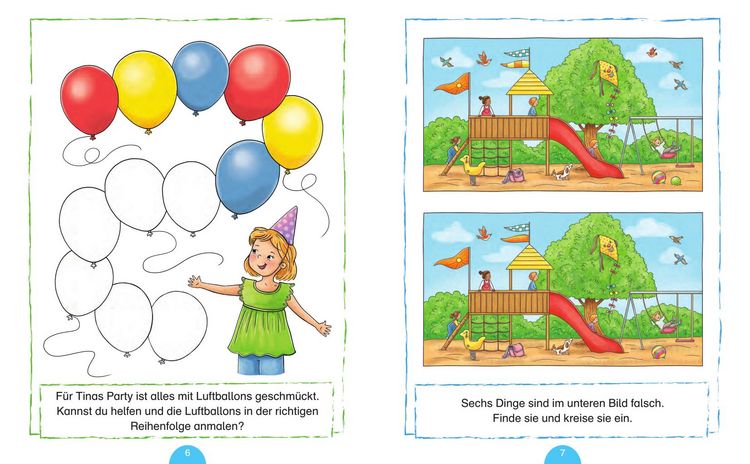 Produktbild: Mein superschlaues Vorschulbuch - Konzentration und Wahrnehmung