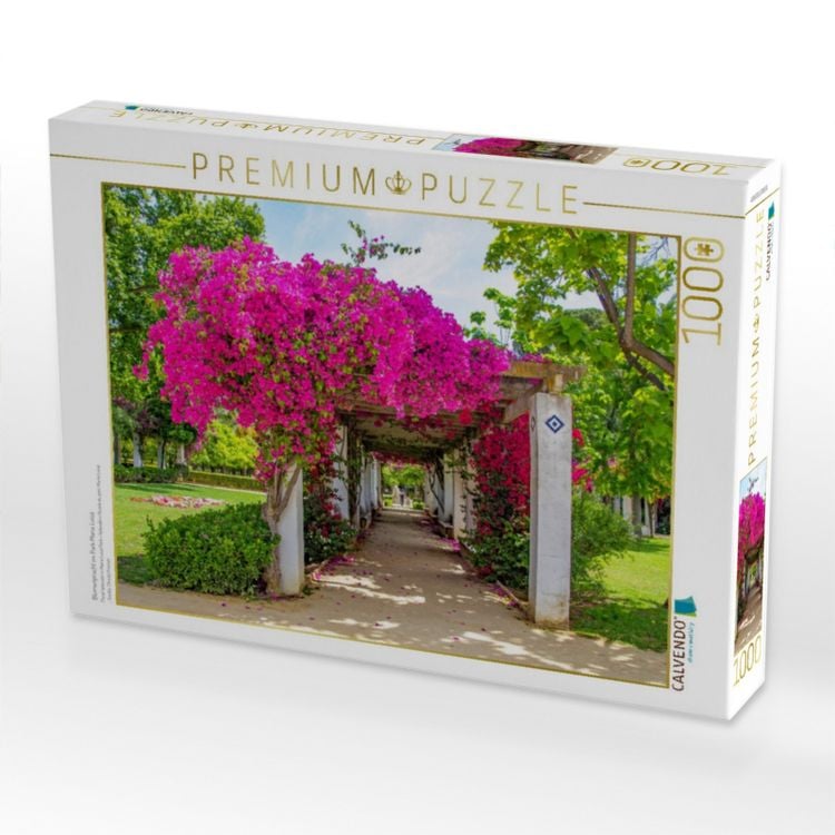 Produktbild: CALVENDO Puzzle Blumenpracht im Park Maria Luisa | 1000 Teile Lege-Gr&ouml;&szlig;e 64x48cm Foto-Puzzle f&uuml;r gl&uuml;ckliche Stunden