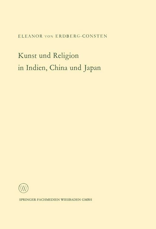 Produktbild: Kunst und Religion in Indien, China und Japan