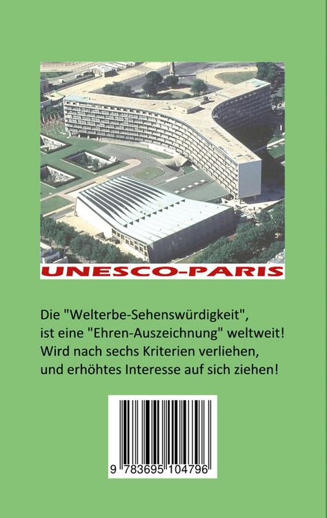 Produktbild: UNESCO Welterbe Sehensw&uuml;rdigkeiten in Deutschland