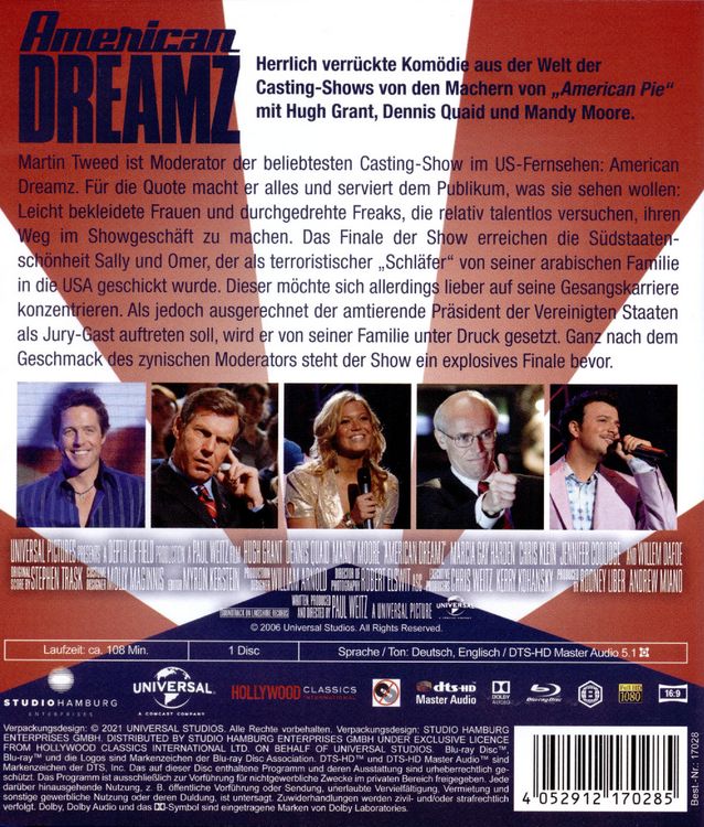 Produktbild: American Dreamz - Alles nur Show