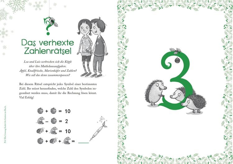 Produktbild: Petronella Apfelmus - Das Adventskalenderbuch