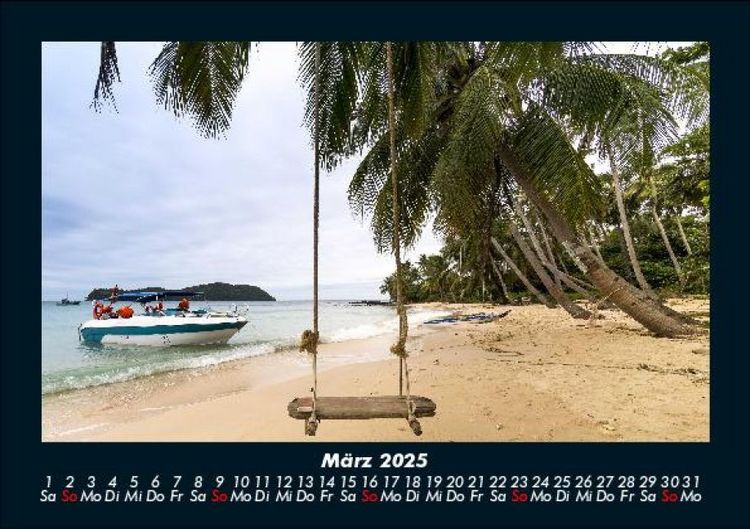 Produktbild: Trauminseln 2025 Fotokalender DIN A5