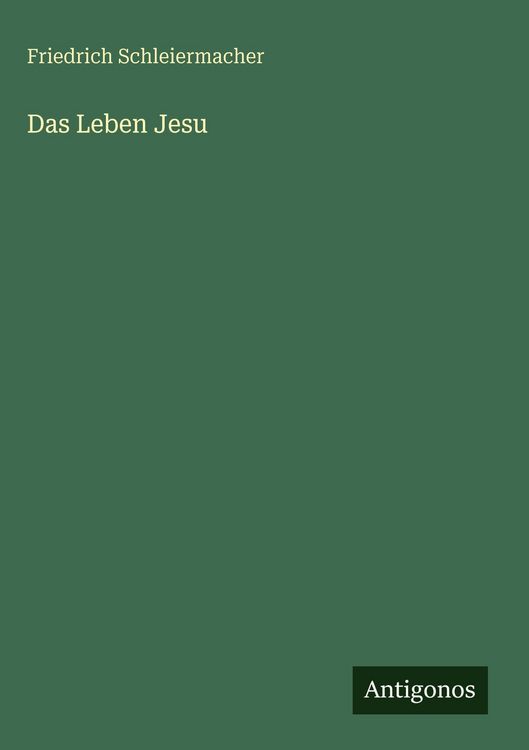 Produktbild: Das Leben Jesu
