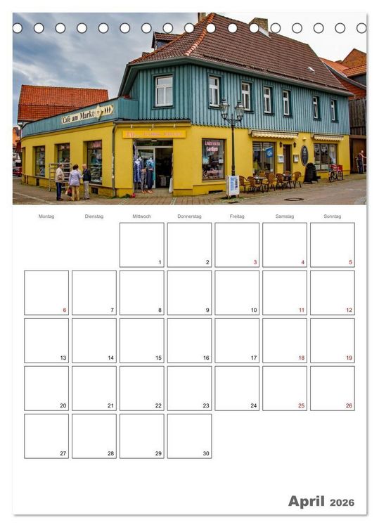 Produktbild: Ilsenburg im Harz - Terminplaner (Tischkalender 2026 DIN A5 hoch), CALVENDO Monatskalender