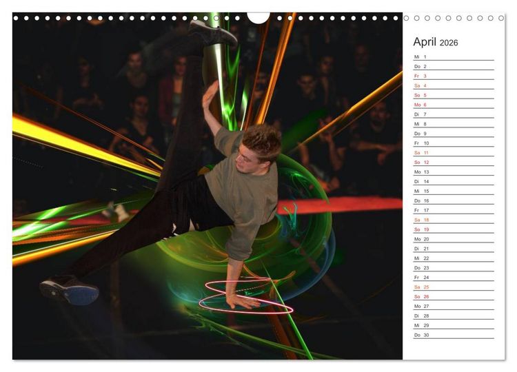 Produktbild: Break Dance B-boys & B-girls (Wandkalender 2026 DIN A3 quer), CALVENDO Monatskalender