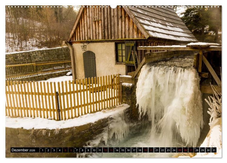 Produktbild: Unser Erzgebirge (Wandkalender 2026 DIN A2 quer), CALVENDO Monatskalender