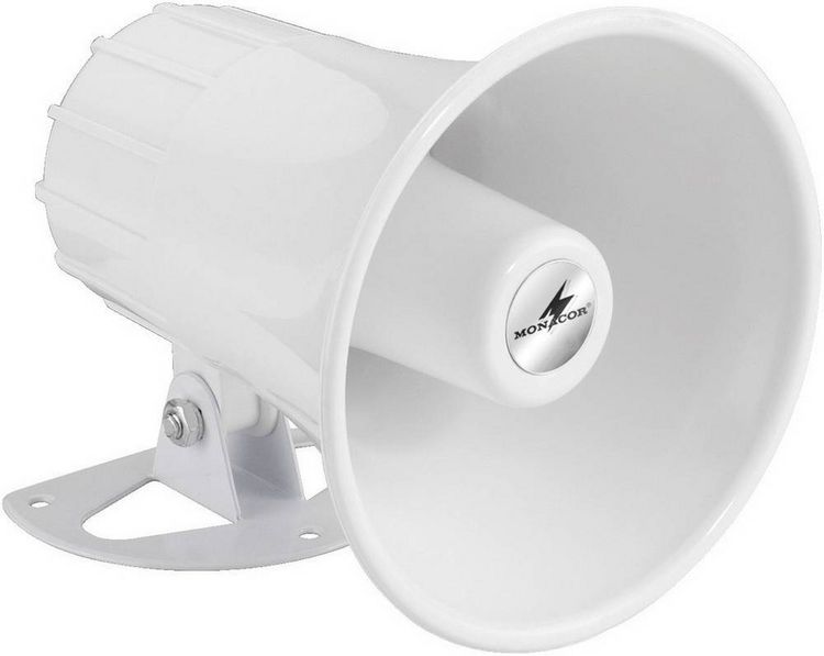 Produktbild: Monacor NR-22KS Druckkammerlautsprecher 15W Wei&szlig; 1St.