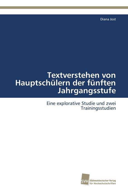 Produktbild: Textverstehen von Hauptsch&uuml;lern der f&uuml;nften Jahrgangsstufe