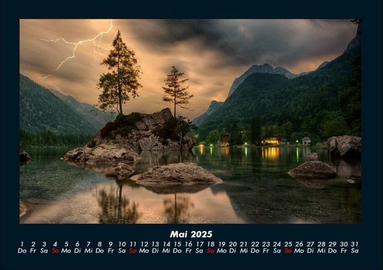 Produktbild: Berge 2025 Fotokalender DIN A4