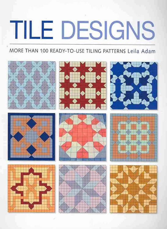 Produktbild: Tile Designs: More Than 100 Ready-To-Use Tiling Patterns