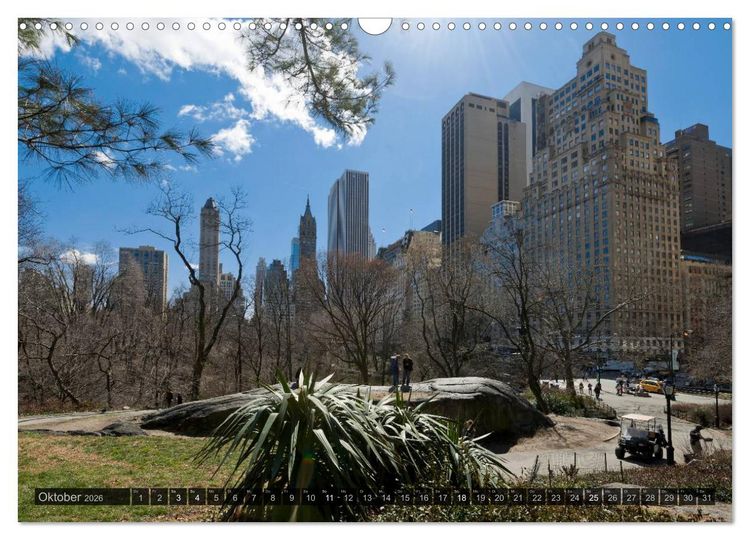 Produktbild: New York (Wandkalender 2026 DIN A3 quer), CALVENDO Monatskalender