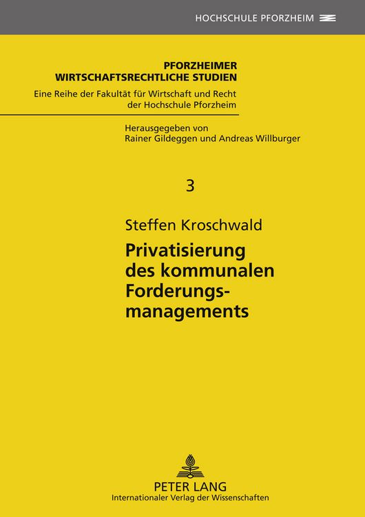 Produktbild: Privatisierung des kommunalen Forderungsmanagements