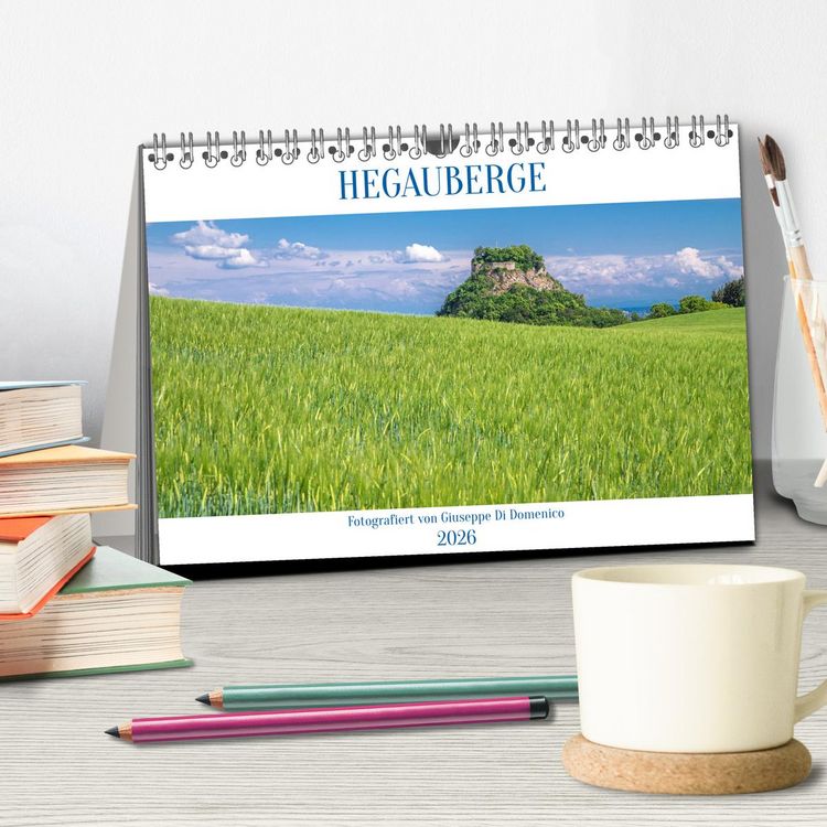 Produktbild: HEGAUBERGE (Tischkalender 2026 DIN A5 quer), CALVENDO Monatskalender