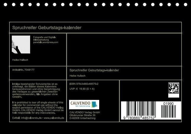 Produktbild: Spruchreifer Geburtstagskalender (Tischkalender immerw&auml;hrend DIN A5 quer)