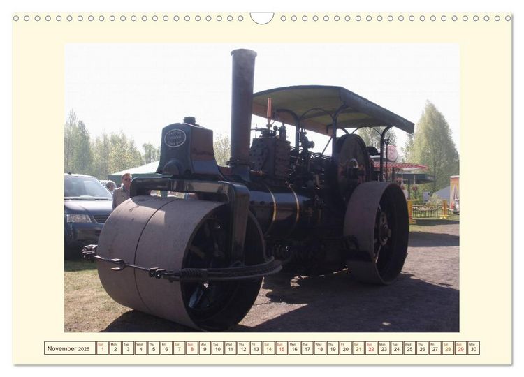 Produktbild: Steam engines (Wall Calendar 2026 DIN A3 landscape), CALVENDO 12 Month Wall Calendar