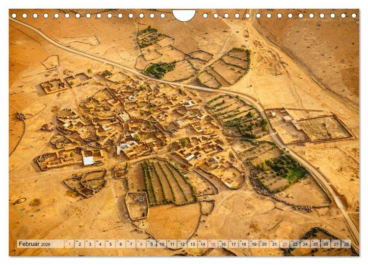 Produktbild: Marokko: Marrakesch, Atlas, Sahara, F&egrave;s (Wandkalender 2026 DIN A4 quer), CALVENDO Monatskalender