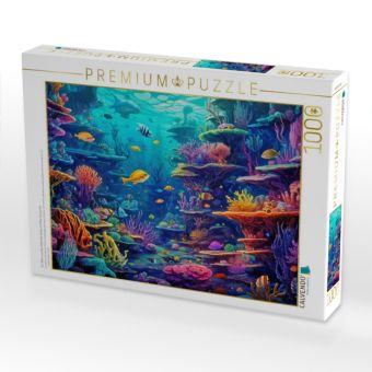 Produktbild: CALVENDO Puzzle Ein Motiv aus dem Kalender Unten im Meer ist was los | 1000 Teile Lege-Gr&ouml;&szlig;e 64x48cm Foto-Puzzle f&uuml;r gl&uuml;ckliche Stunden