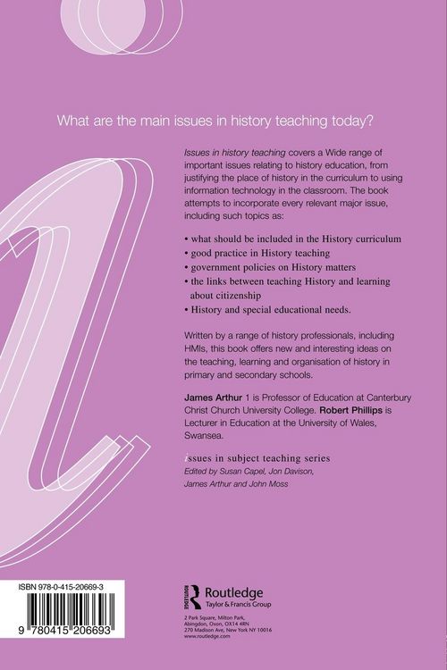 Produktbild: Issues in History Teaching