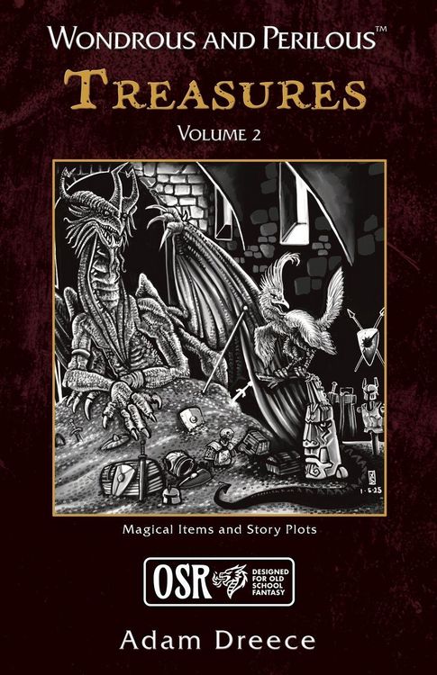 Produktbild: Wondrous and Perilous(TM) Treasures Volume 2, for Old School Fantasy