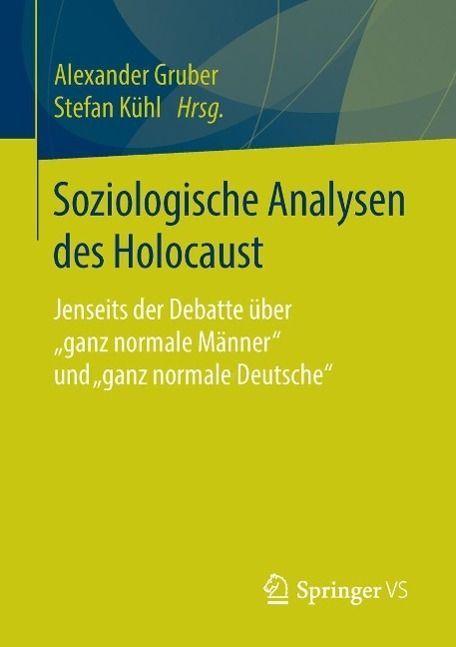 Produktbild: Soziologische Analysen des Holocaust