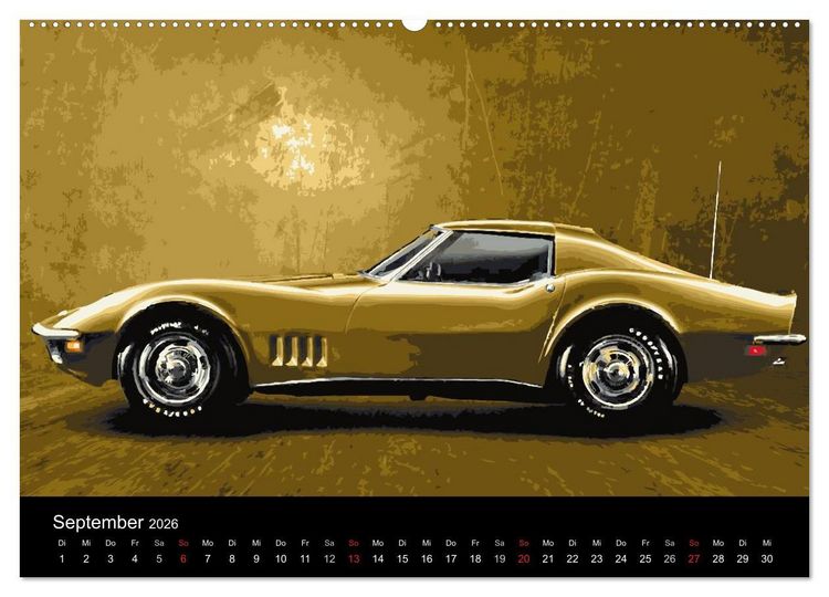 Produktbild: DIE GLORREICHEN ZW&Ouml;LF (Wandkalender 2026 DIN A2 quer), CALVENDO Monatskalender