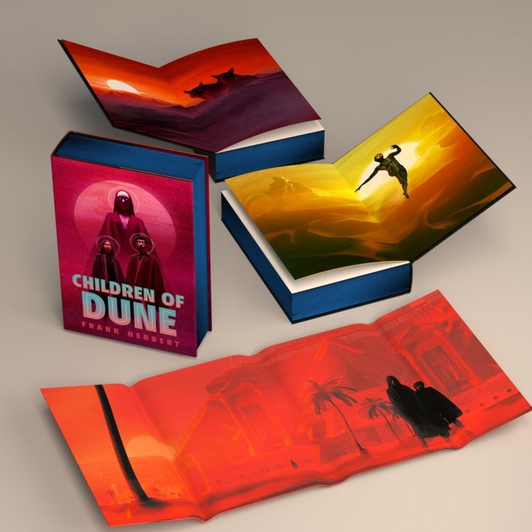 Frank Herbert's Dune Saga 3-Book Deluxe Hardcover Boxed Set