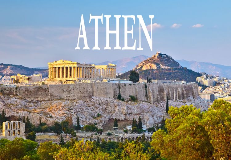 Produktbild: Bildband Athen