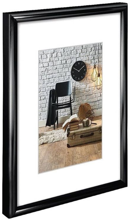 Produktbild: Hama 00061626 Bilder Wechselrahmen Papierformat: DIN A4 (B x H x T) 220 x 305 x 15mm Schwarz