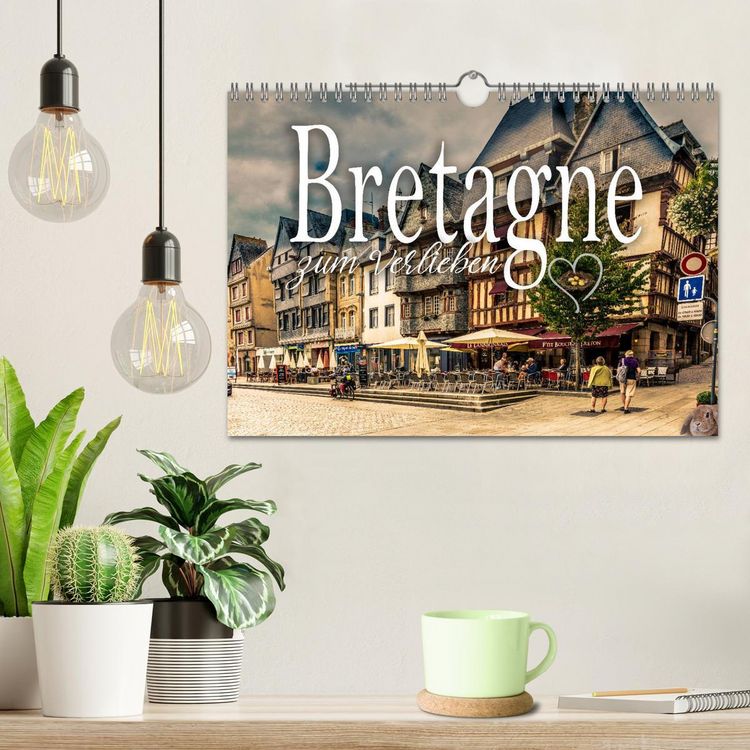 Produktbild: Bretagne zum Verlieben (Wandkalender 2026 DIN A4 quer), CALVENDO Monatskalender