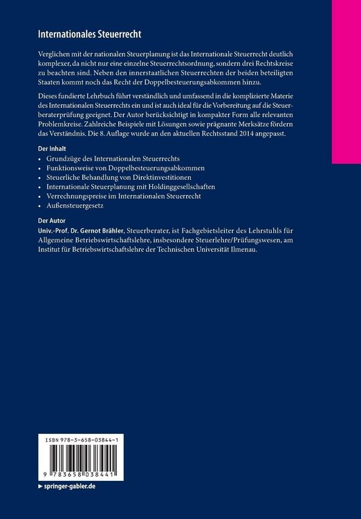 Produktbild: Internationales Steuerrecht