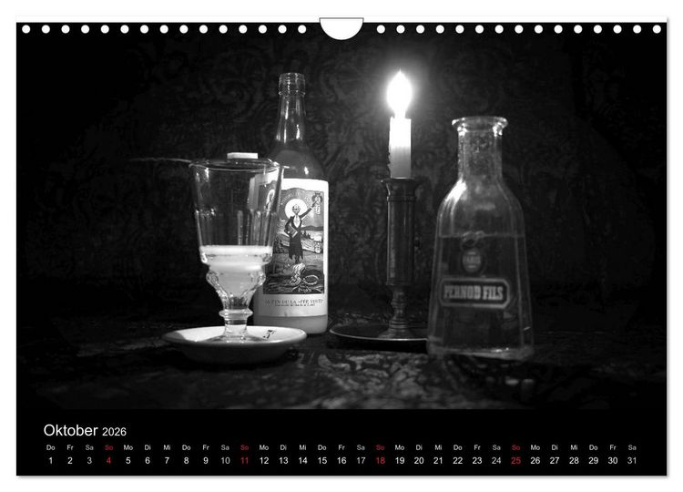 Produktbild: Absinthe (Wandkalender 2026 DIN A4 quer), CALVENDO Monatskalender
