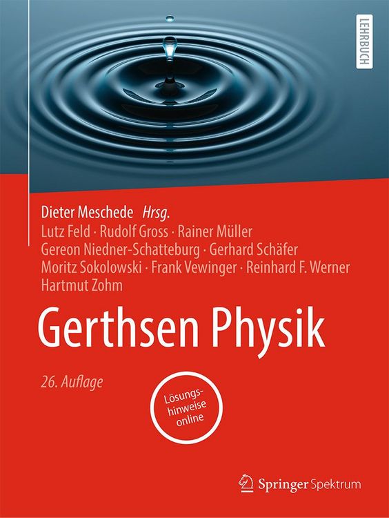 Produktbild: Gerthsen Physik