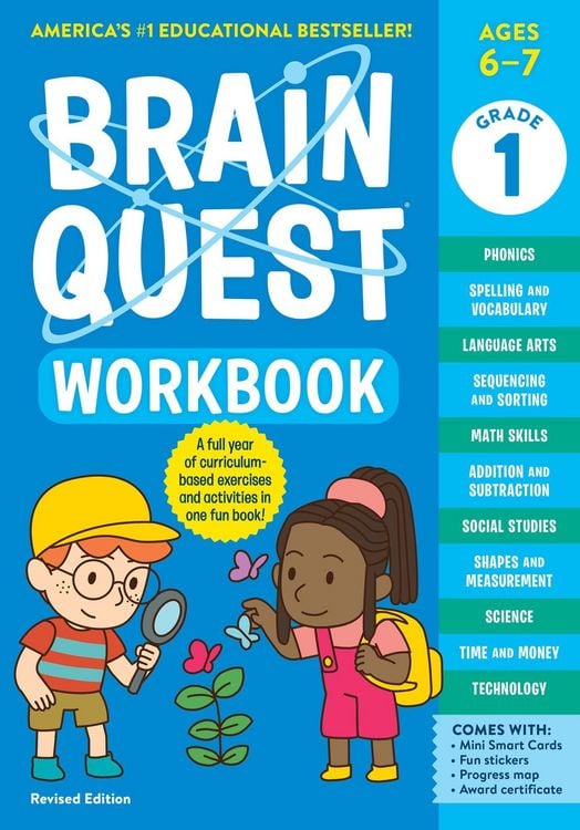Produktbild: Brain Quest Workbook: 1st Grade Revised Edition