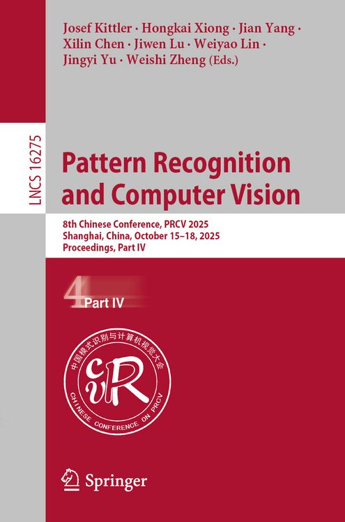 Produktbild: Pattern Recognition and Computer Vision