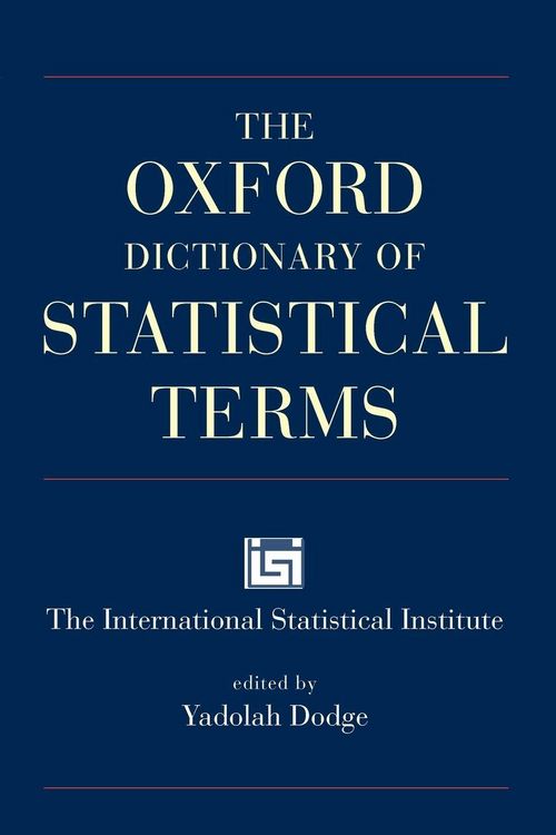 Produktbild: The Oxford Dictionary of Statistical Terms