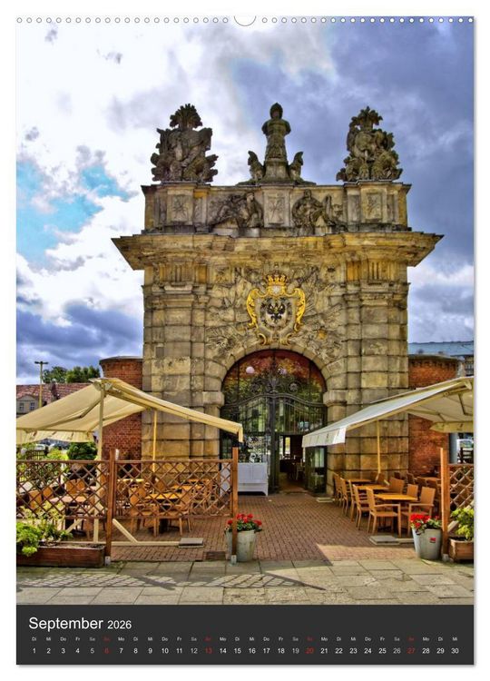 Produktbild: Stettin Szczecin (hochwertiger Premium Wandkalender 2026 DIN A2 hoch), Kunstdruck in Hochglanz