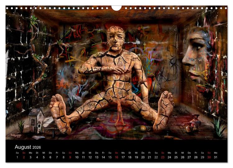 Produktbild: Moderner Surrealismus (Wandkalender 2026 DIN A3 quer), CALVENDO Monatskalender